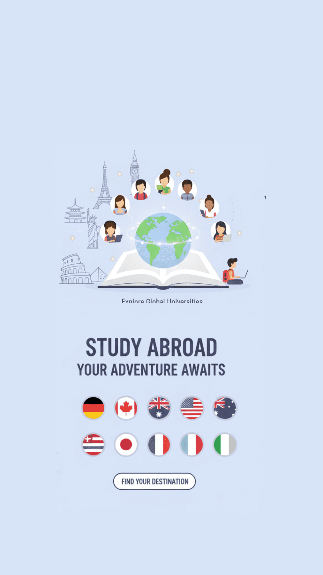 Study Abroad Mobile Banner